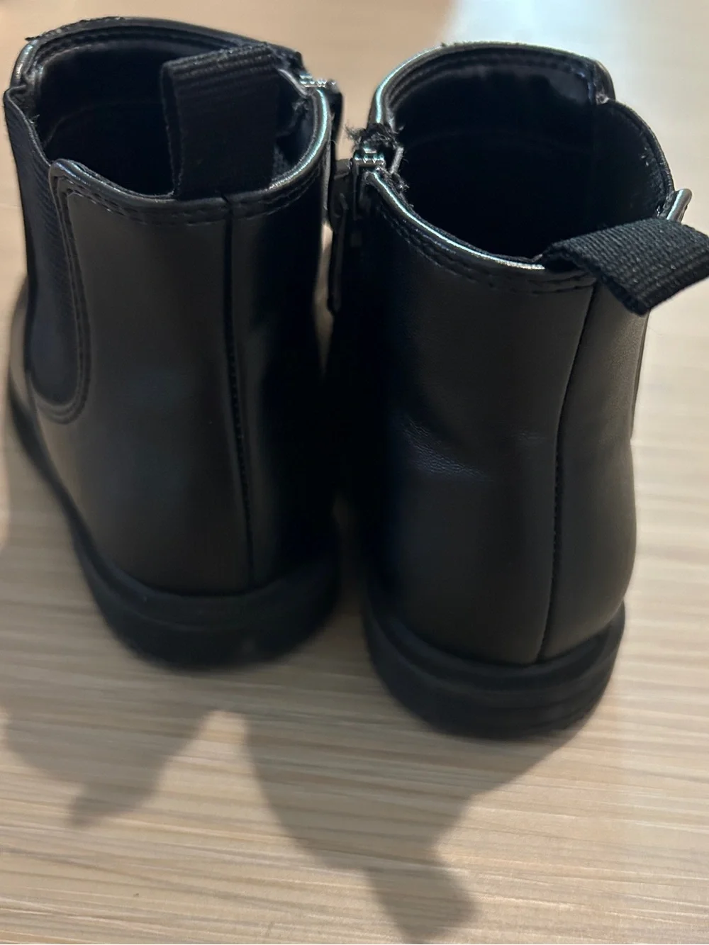 Cat & Jack Kids Black Chelsea Ankle Boots